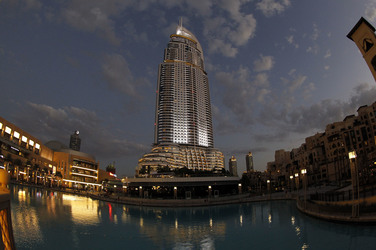 In Downtown Dubai