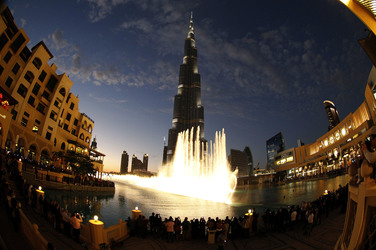 In Downtown Dubai