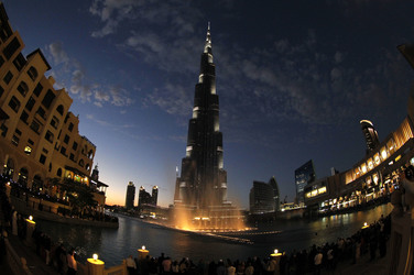 In Downtown Dubai