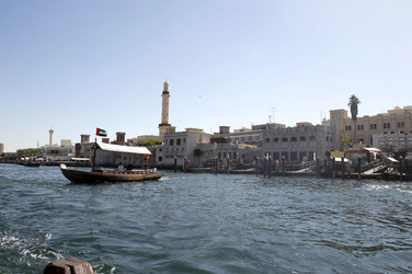 Abra auf dem Dubai Creek