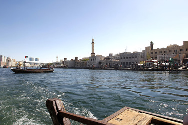 Abra auf dem Dubai Creek