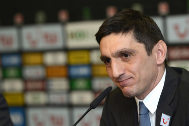 Hannover 96 präsentiert Cheftrainer Tayfun Korkut, Hannover