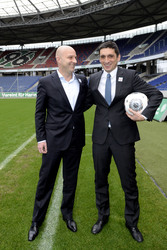 Hannover 96 präsentiert Cheftrainer Tayfun Korkut, Hannover