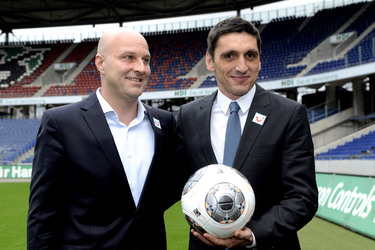 Hannover 96 präsentiert Cheftrainer Tayfun Korkut, Hannover