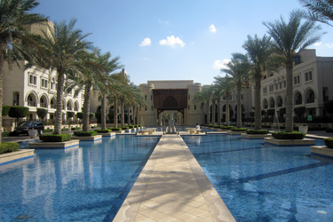 Innenhof am Palace Hotel