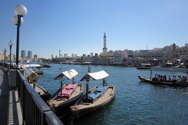 Abras auf dem Dubai Creek
