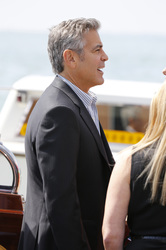 Auf dem Weg zum 'Gravity' Photocall, Biennale 2013