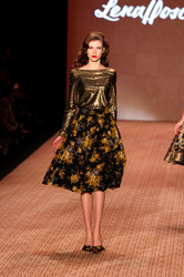 Lena Hoschek Fashion Show, Berlin Fashion Week Autumn-Winter 2014