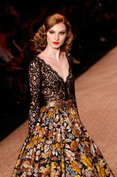 Lena Hoschek Fashion Show, Berlin Fashion Week Autumn-Winter 2014
