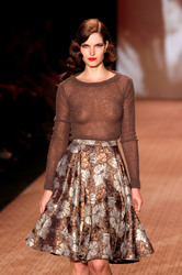 Lena Hoschek Fashion Show, Berlin Fashion Week Autumn-Winter 2014