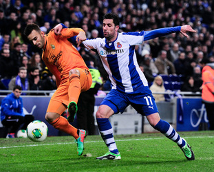 King's Cup Match CD Espanyol vs Real Madrid, Cornellà de Llobregat