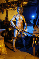 Schmied Bodypainting / Blacksmith Body Painting