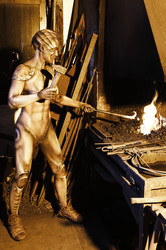 Schmied Bodypainting / Blacksmith Body Painting