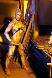 Schmied Bodypainting / Blacksmith Body Painting