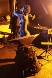 Schmied Bodypainting / Blacksmith Body Painting