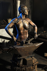 Schmied Bodypainting / Blacksmith Body Painting