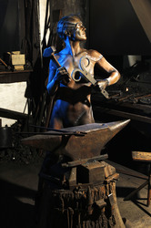 Schmied Bodypainting / Blacksmith Body Painting