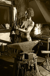 Schmied Bodypainting / Blacksmith Body Painting
