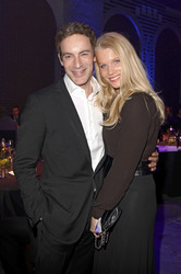 Gedeon Burkhard mit Freundin Anika Bormann