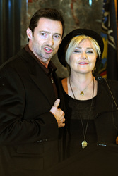Hugh Jackman und Deborra-Lee Furness besuchen das Empire State Building, New York