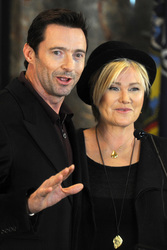 Hugh Jackman und Deborra-Lee Furness besuchen das Empire State Building, New York
