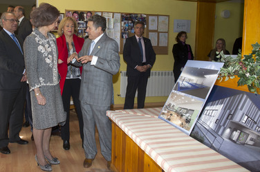 Königin Sofia besucht die CEDEL Foundation, Madrid