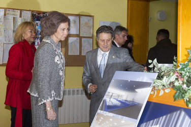 Königin Sofia besucht die CEDEL Foundation, Madrid