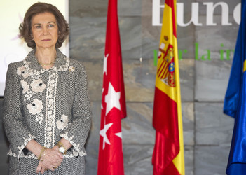 Königin Sofia besucht die CEDEL Foundation, Madrid