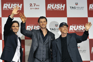 Daniel Brühl, Chris Hemsworth, Ron Howard