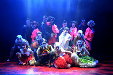 'Grease Tour 2014' Fotoprobe, Troisdorf