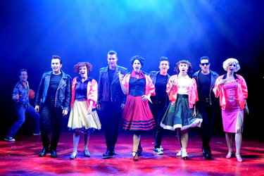 'Grease Tour 2014' Fotoprobe, Troisdorf