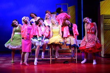 'Grease Tour 2014' Fotoprobe, Troisdorf