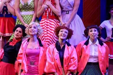 'Grease Tour 2014' Fotoprobe, Troisdorf