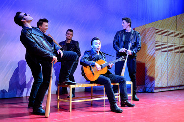 'Grease Tour 2014' Fotoprobe, Troisdorf