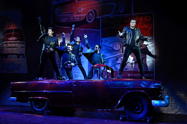 'Grease Tour 2014' Fotoprobe, Troisdorf