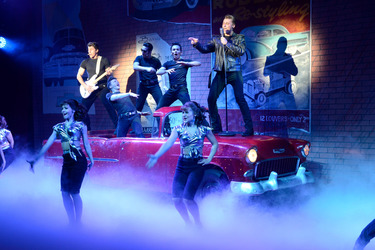 'Grease Tour 2014' Fotoprobe, Troisdorf