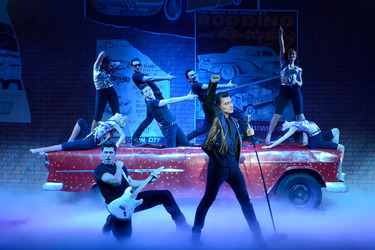 'Grease Tour 2014' Fotoprobe, Troisdorf