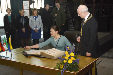 Kronprinzessin Victoria von Schweden, Essen