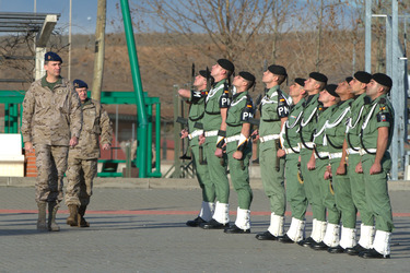 Prince Felipe besucht die Parachutist Brigada, Paracuellos de Jarama