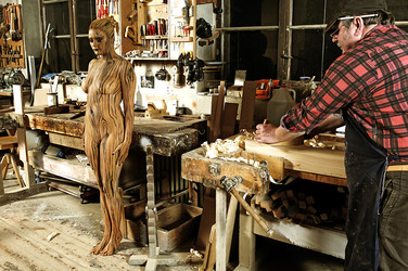 Holz / Wood Bodypainting