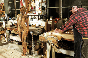 Holz / Wood Bodypainting