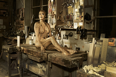 Holz / Wood Bodypainting