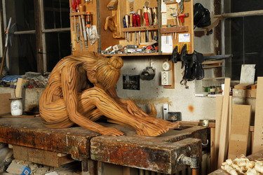 Holz / Wood Bodypainting