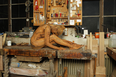 Holz / Wood Bodypainting