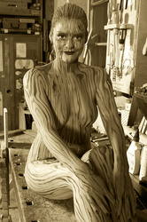 Holz / Wood Bodypainting
