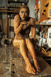 Holz / Wood Bodypainting