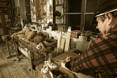 Holz / Wood Bodypainting