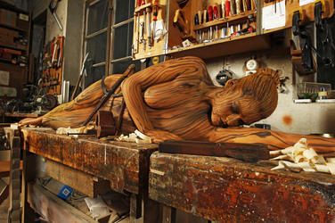 Holz / Wood Bodypainting