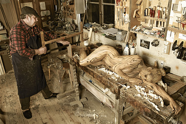 Holz / Wood Bodypainting