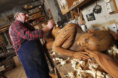 Holz / Wood Bodypainting